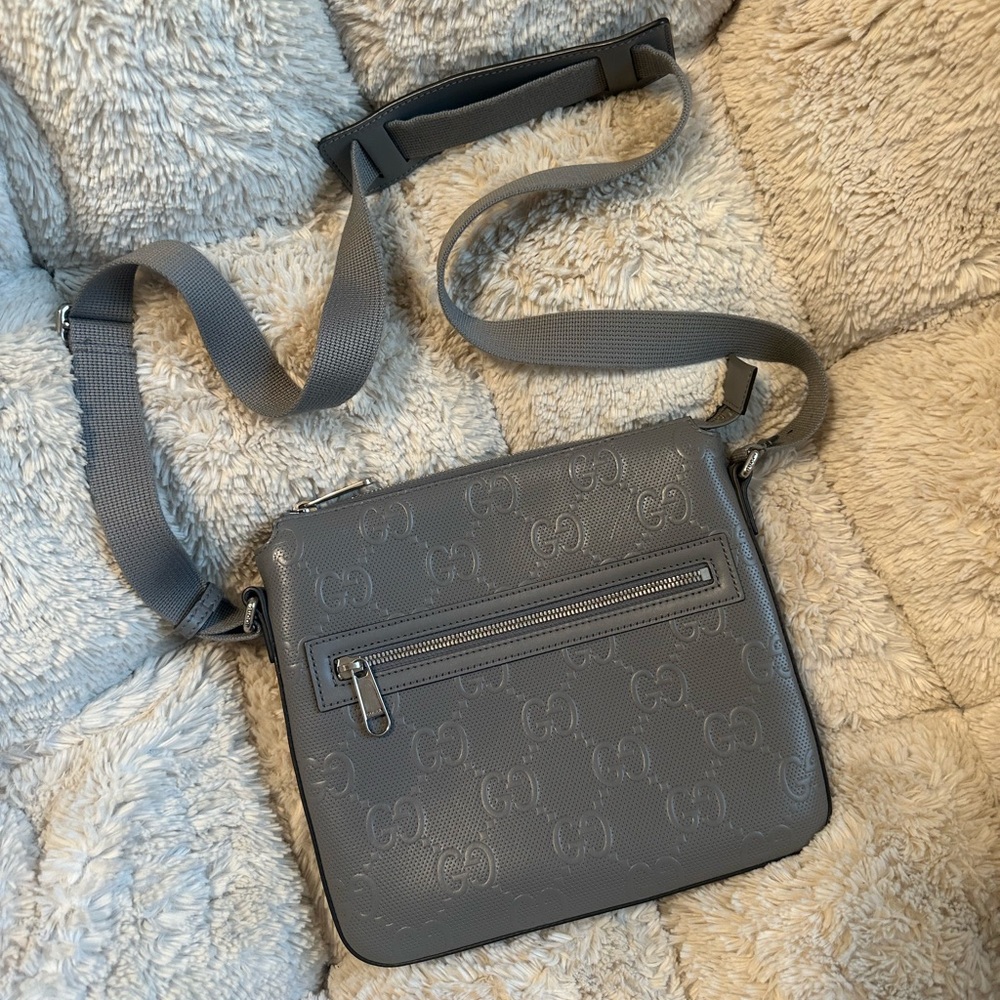 Gucci Monogram Messenger Bag